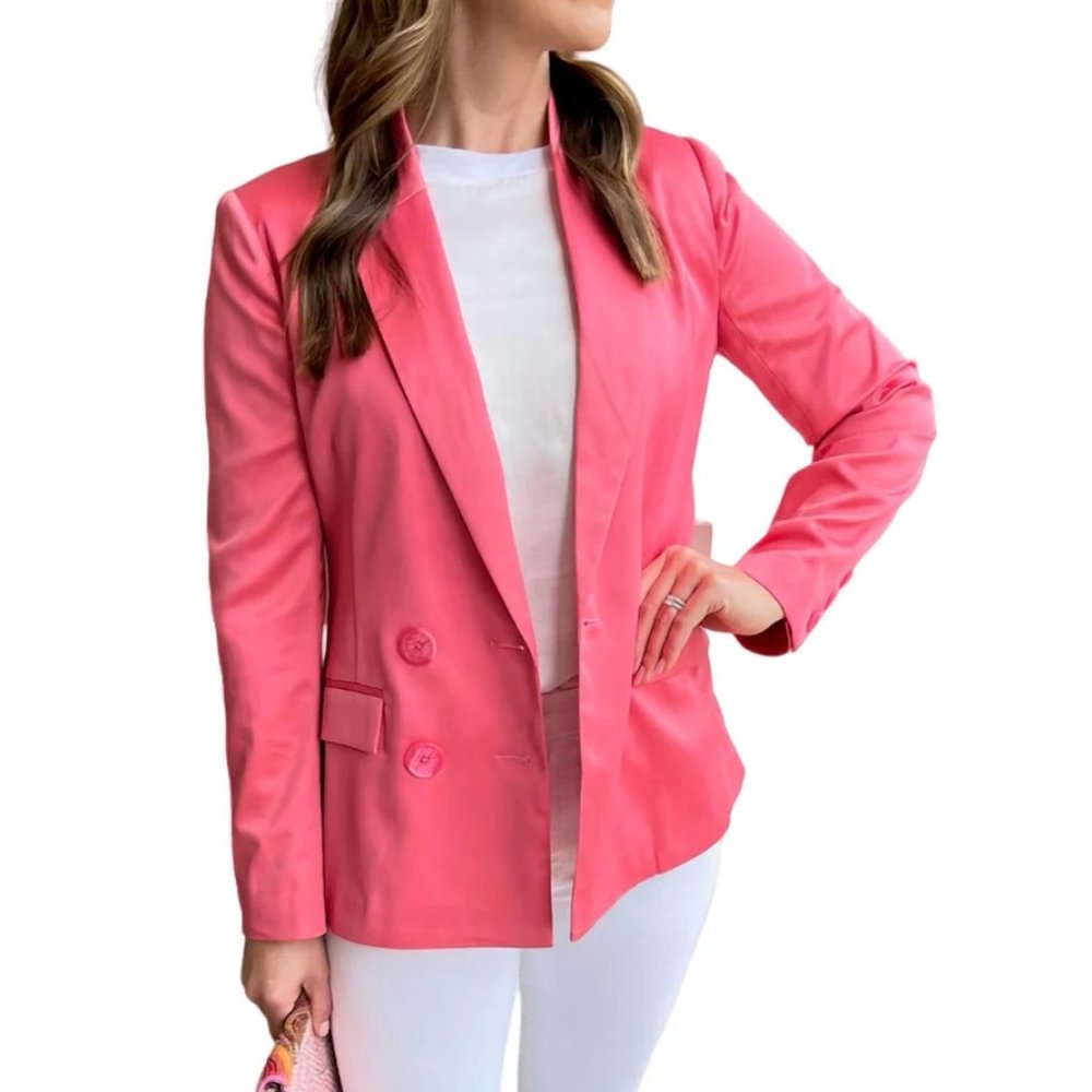 NWT Women's Pink Blazer - size XS